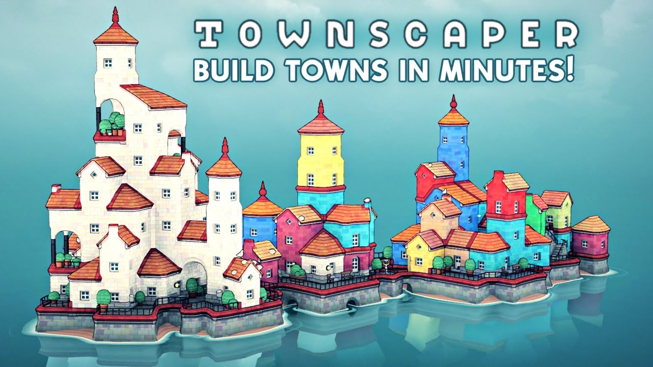 TOWNSCAPER - New Town Builder Game - REVIEW