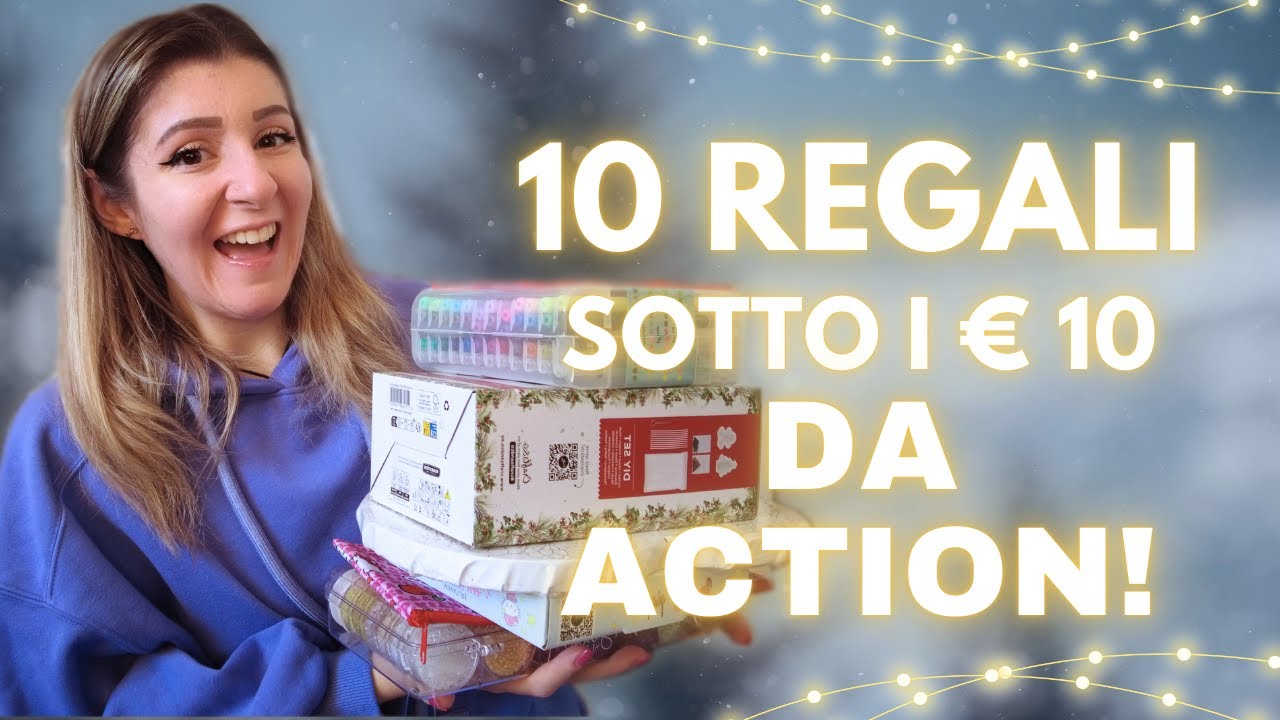 10 REGALI SOTTO I 10 EURO da ACTION! 🎁 Idee regalo LOW BUDGET ✨ | Il mondo di Pretty
