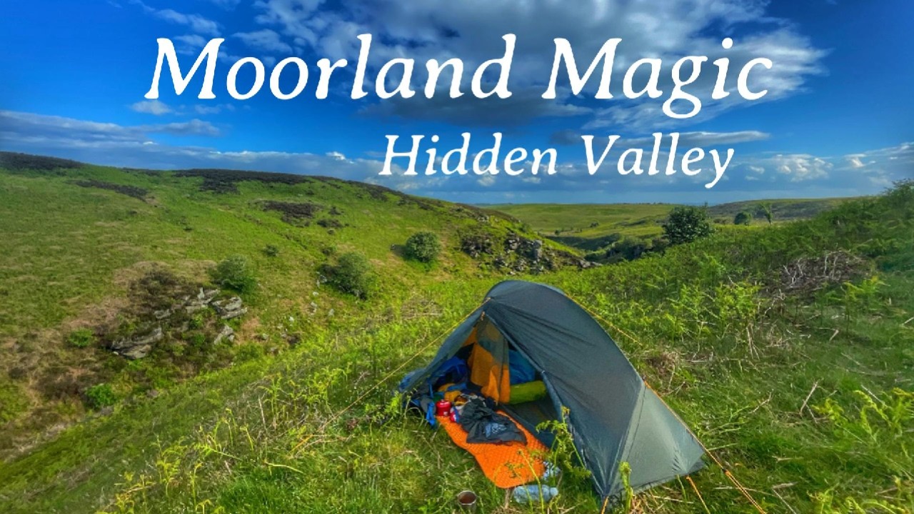 Wild camping in ancient northumbrian history | fjern gokotta | #wildcampinguk #wildcamping #hiking