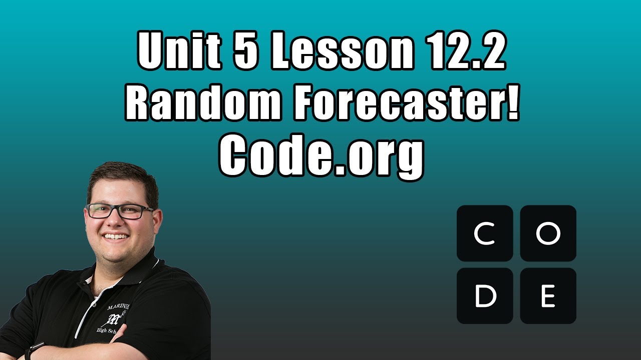Code.org Unit 5 Lesson 12.2 - Random Forecaster!