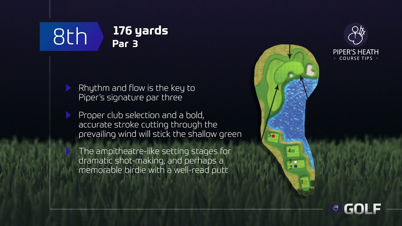 Course Tips - Hole #8 | Piper's Heath Golf Club