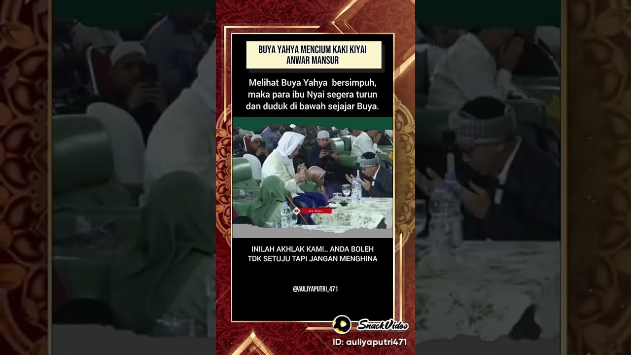 Buya Yahya dang KH Muhammad Anwar mansyur Lirboyo