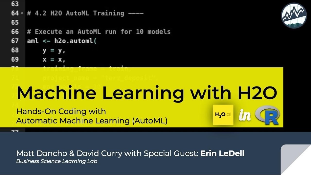 Automatic Machine Learning with H2O AutoML | Learning Lab