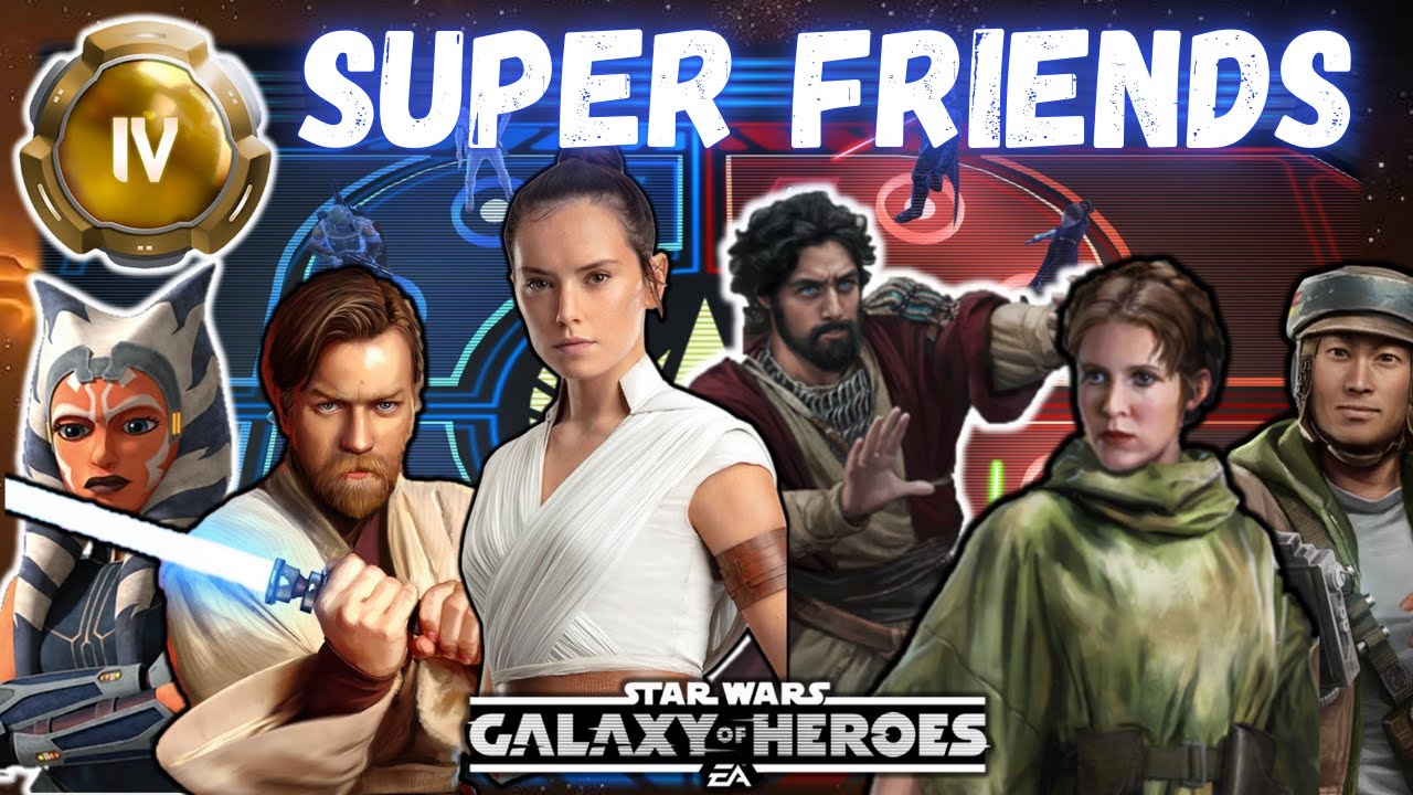 Rey and Ezra? JMK and CAT? Leia and Drogan? Come On... 3v3 GAC Aurodium 4