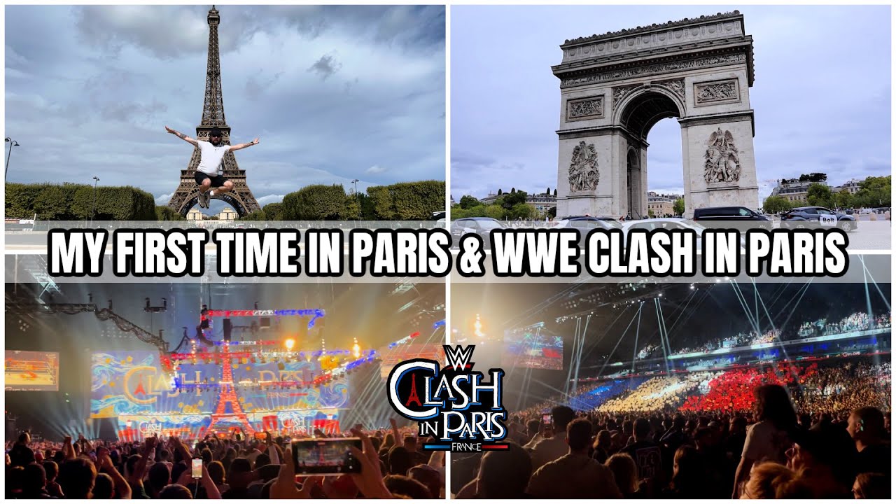 My First Time In Paris & WWE Clash In Paris | Ollie Walker