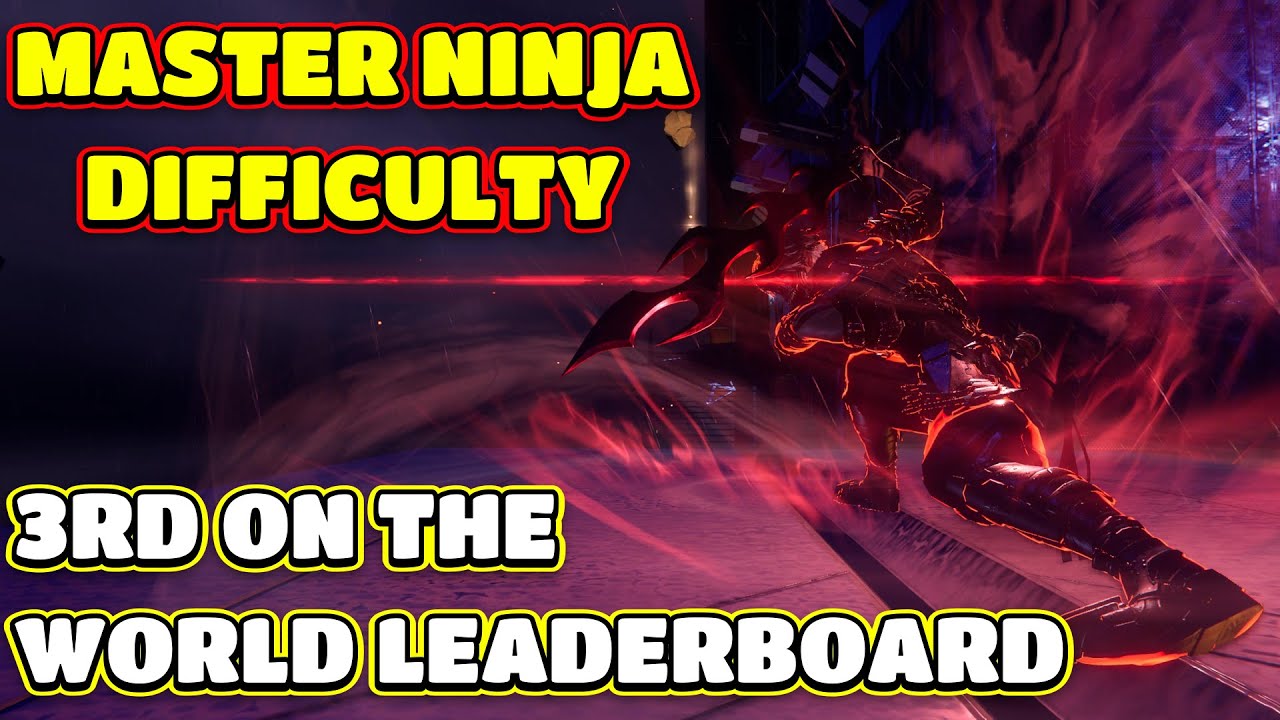 Master Ninja Difficulty - 3RD on the World Leaderboard ┃ Ninja Gaiden 4