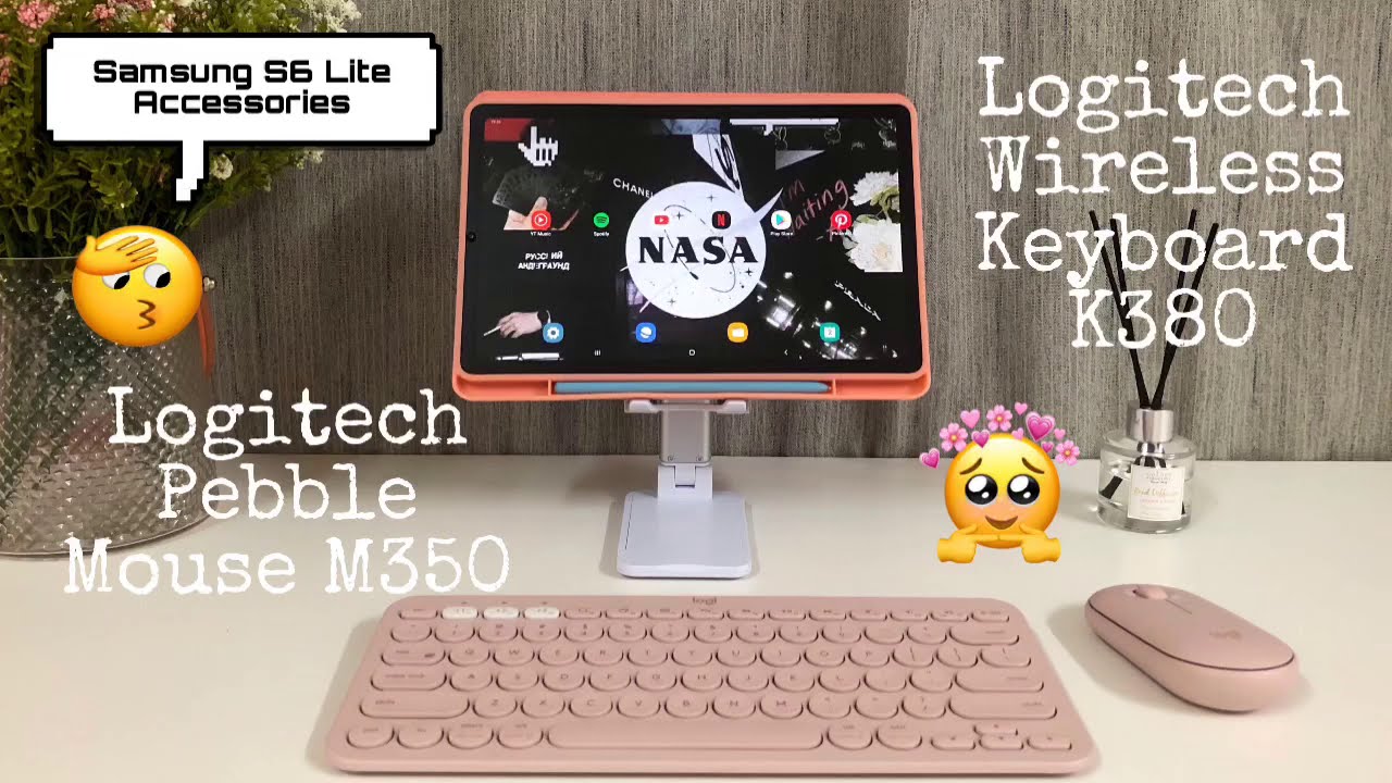 Unboxing Video: Logitech Wireless Keyboard K380 & Pebble Mouse M350 ✨ (For Samsung Tab S6 Lite)