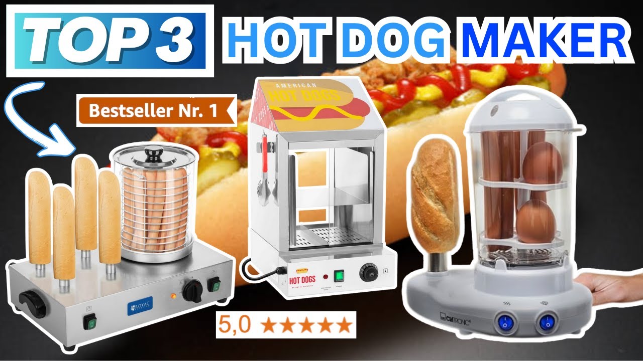 Beste HOT DOG MAKER (Testsieger 2026) | Top 3 Hot Dog Maker Vergleich