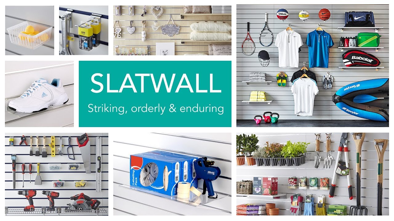 Slatwall Panels and Accessories
