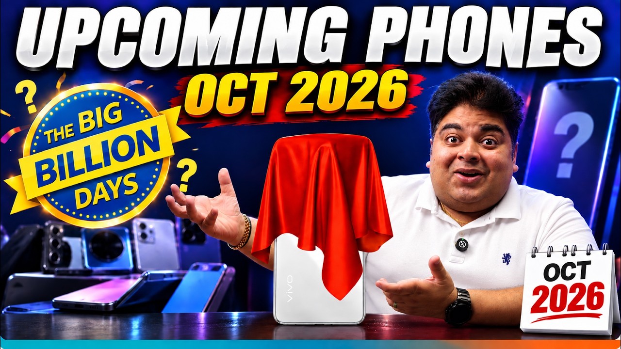 CRAZY Upcoming Phones in October 2026 + Big Billion Days | धमाल तो होगा!