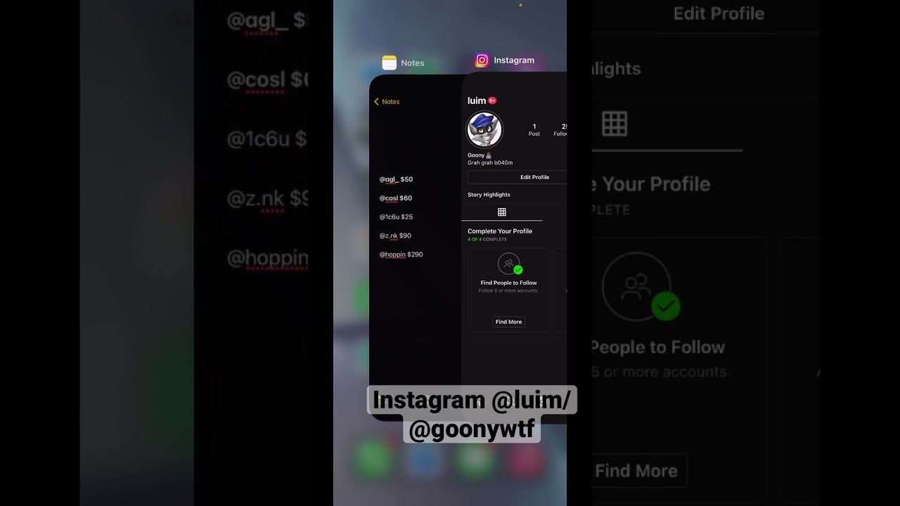 How to get a OG instagram Username (read description)