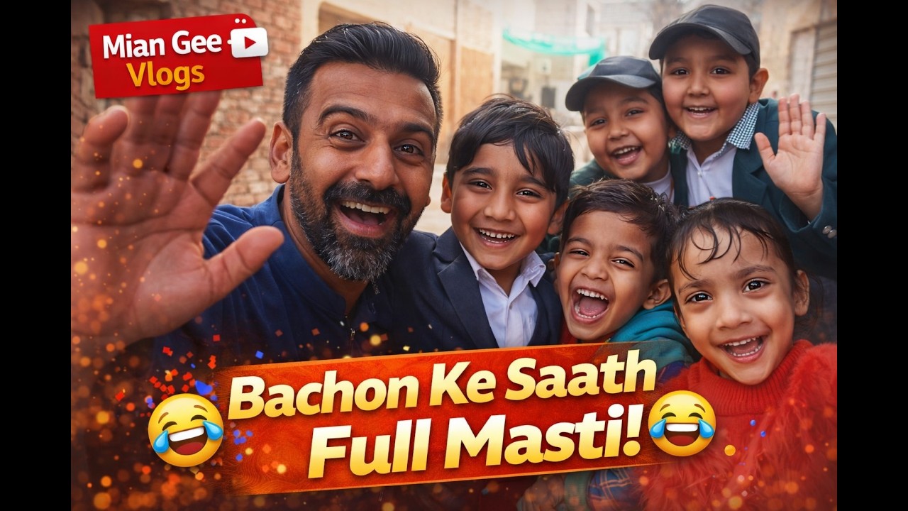 Bachon Ke Saath Full Masti 😂 | Cute Kids Moments | Family Vlog ❤️