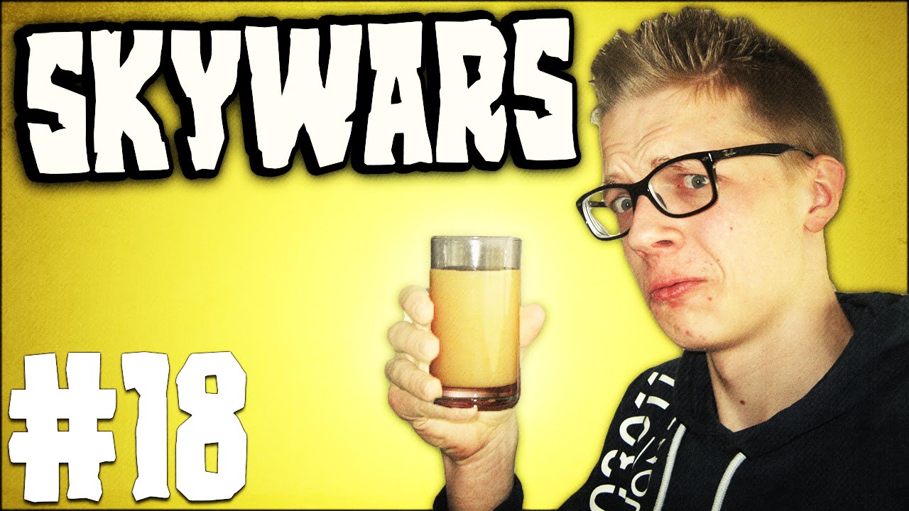 GEMIXT DRINKEN CHALLENGE! - Minecraft Skywars #18