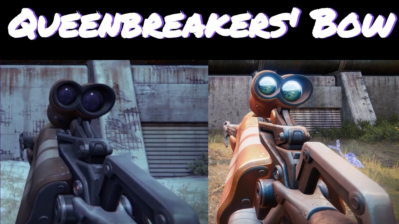 Queenbreakers' Bow: Old vs New (Destiny and Destiny 2)