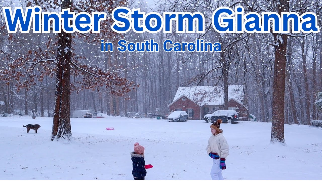 Winter Storm Gianna ❄️ Snow Day at Home with the Kids