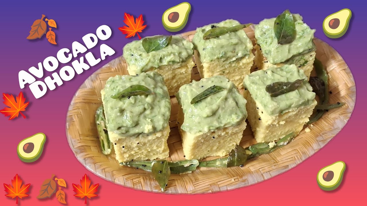Superfood Avocado Dhokla🥑When traditional dhoklameets creamy Avocado soft,fluffy &full of goodness  