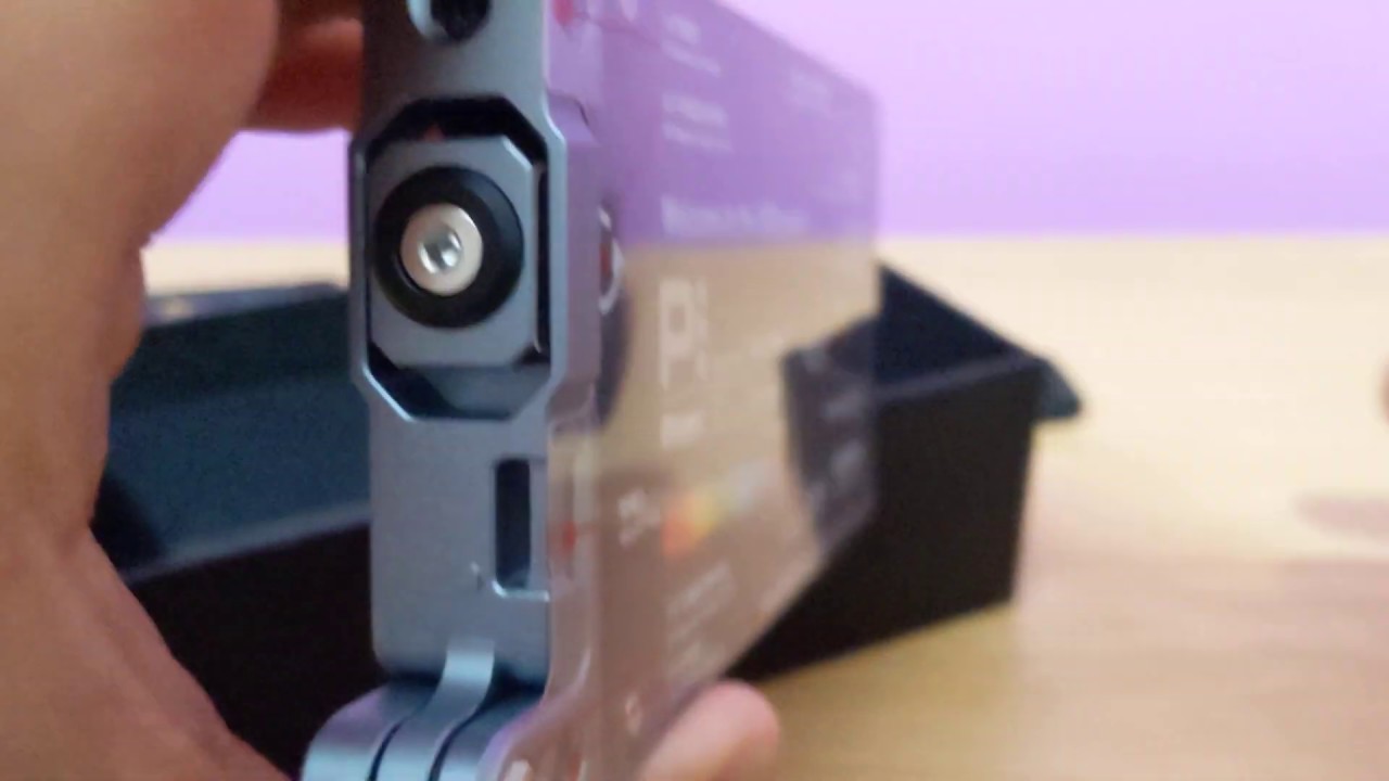 Boling BL-P1 LED Video Light 2500-8500K 12W LED RGB for Camera Camcorder review