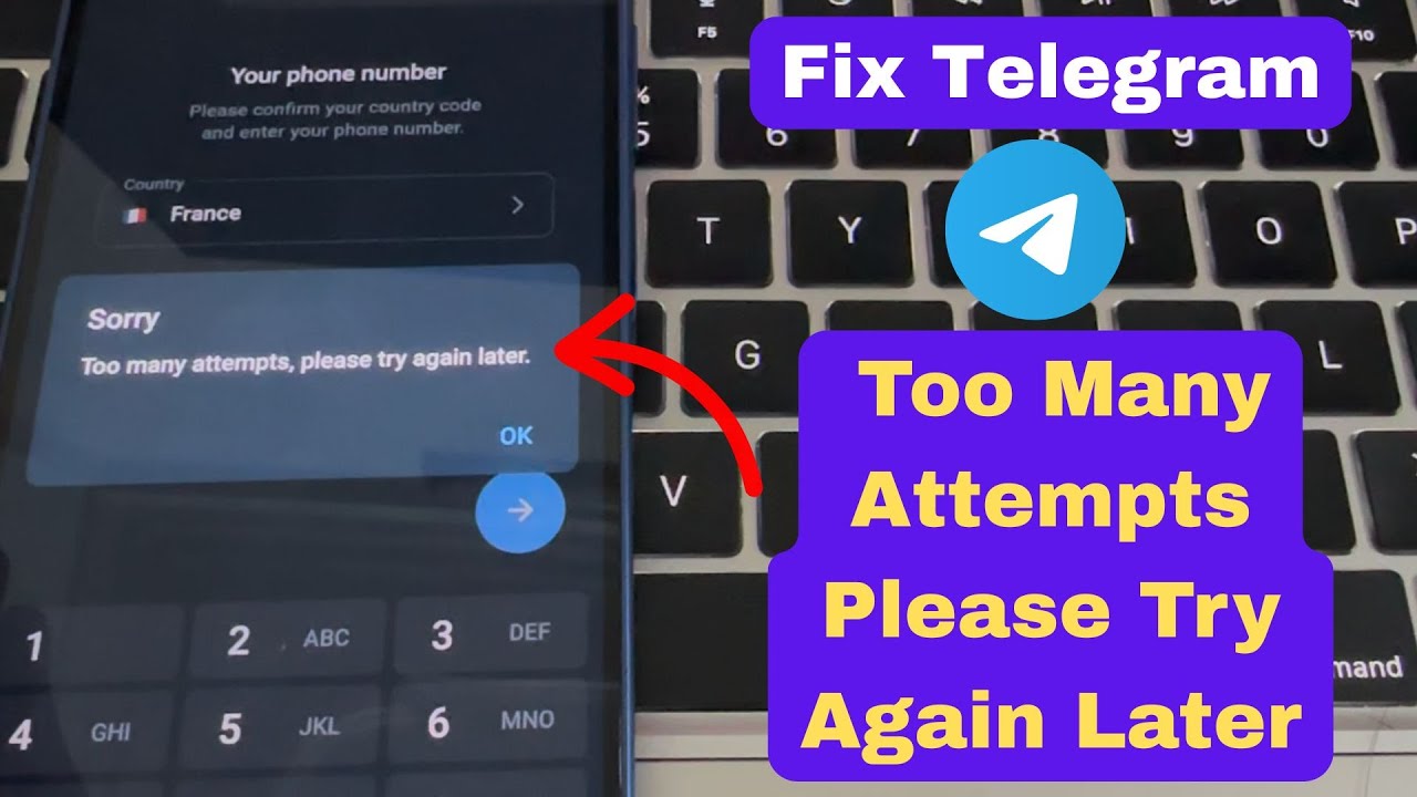 Как исправить ошибку входа в Telegram 