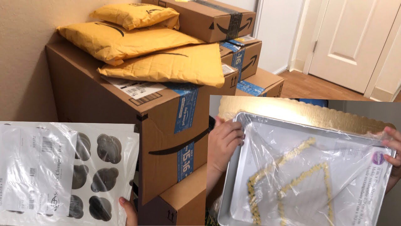 Mis compras en amazon CAJAS y MOLDES para PASTELES CUPCAKES y POSTRES cuanto comprar cuando empiezas