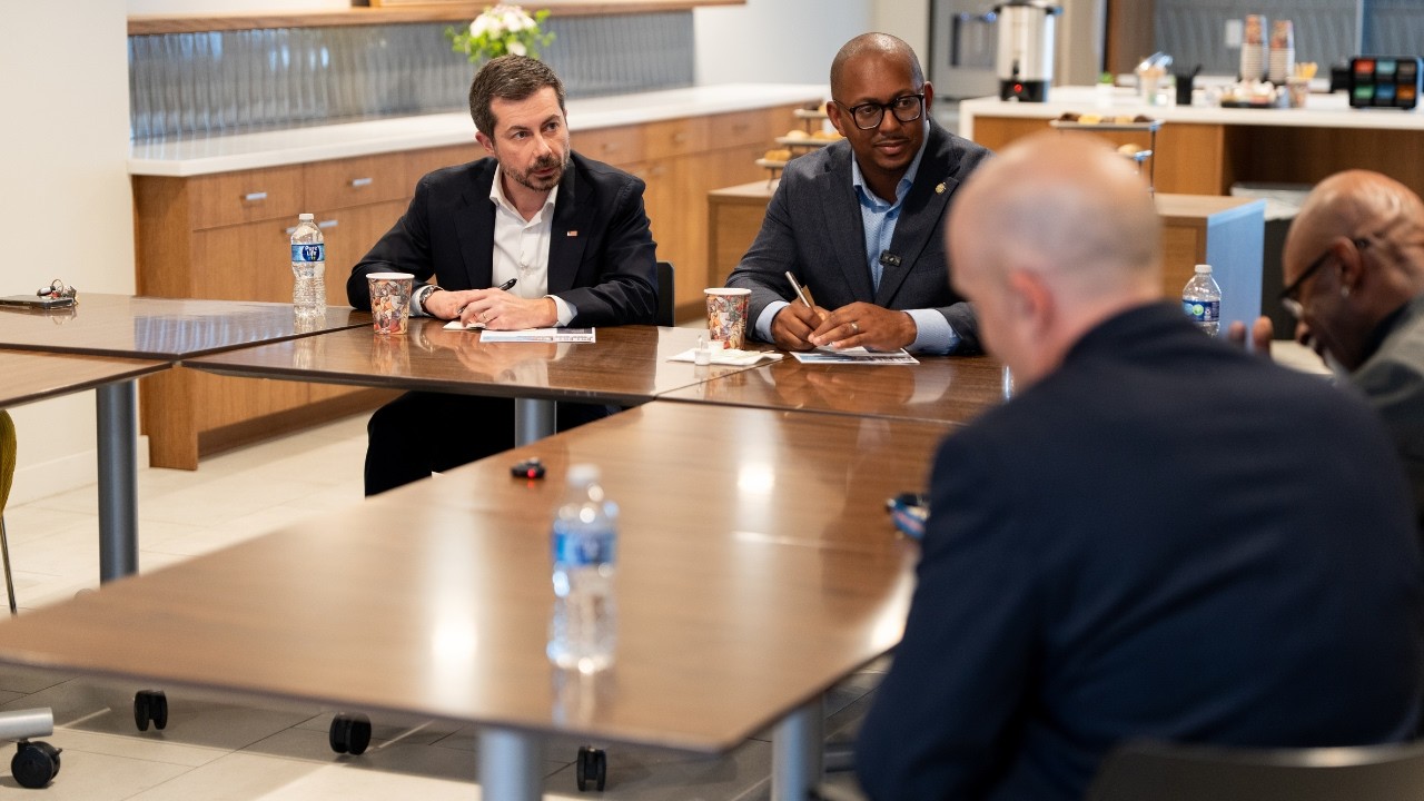 Pete Buttigieg Talks Housing Affordability in Long Beach, CA