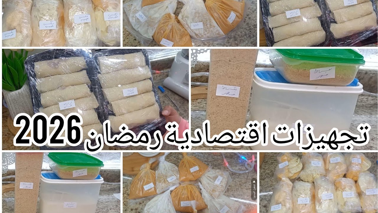 تركات رمضانية لتوفير نصف الميزانية وفري وقتك ومجهودك وفلوسك وعيشي رمضان صح