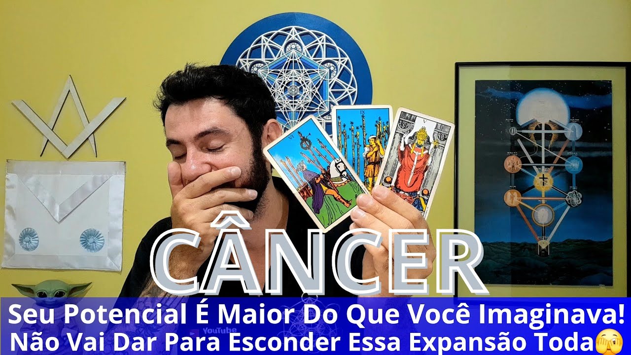 ♋CÂNCER-SEU POTENCIAL É MAIOR DO QUE VOCÊ IMAGINAVA! NÃO VAI DAR PARA ESCONDER ESSA EXPANSÃO TODA!