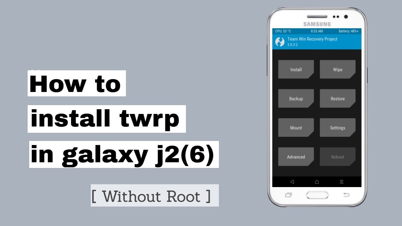 Как установить twrp recovery на j2(6) | установка j2 twrp