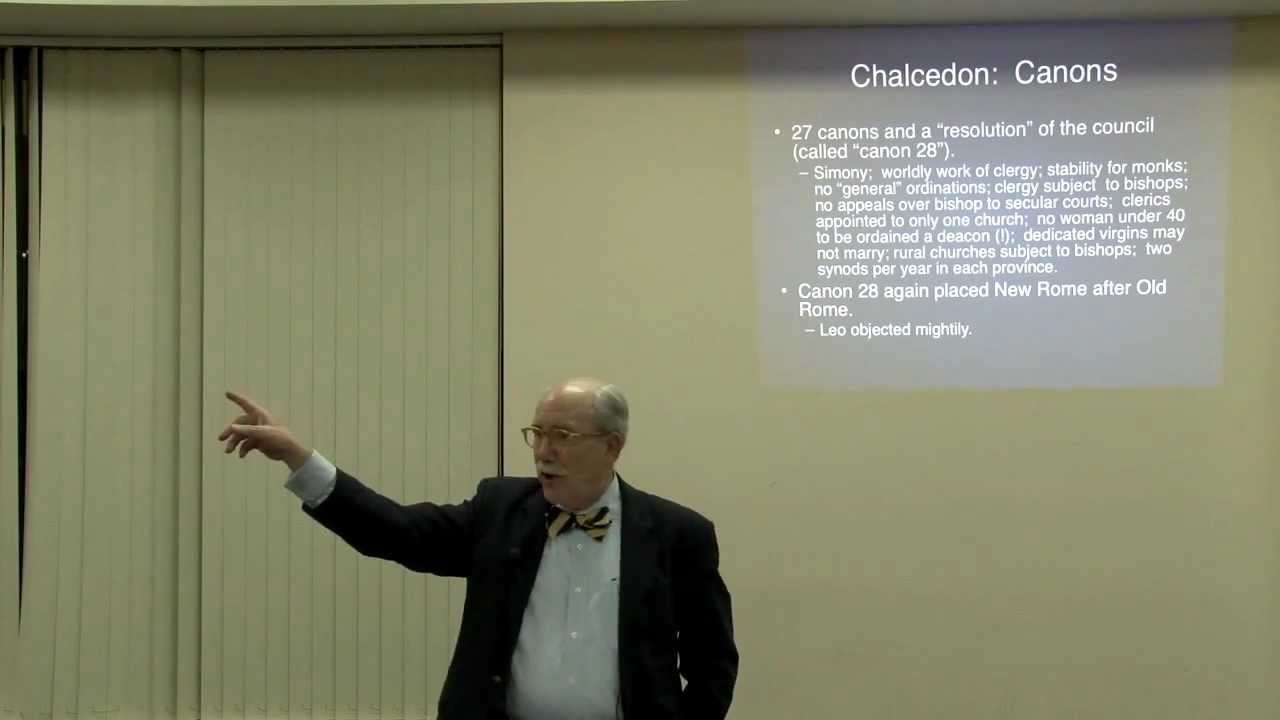 Professor Thomas F X Noble: The First 4 Ecumenical Councils