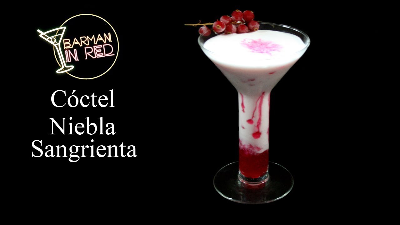 Como hacer el cóctel NIEBLA SANGRIENTA