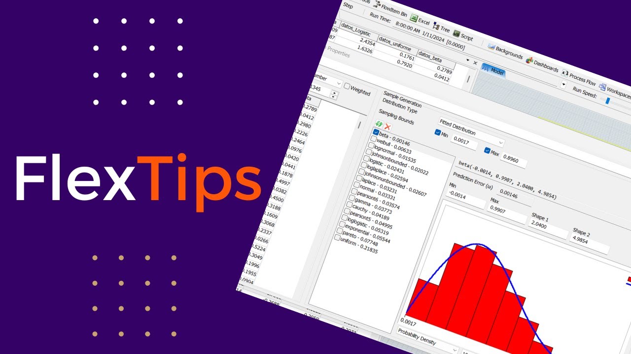 FlexTips - Algoritmo Ajuste de Distribución