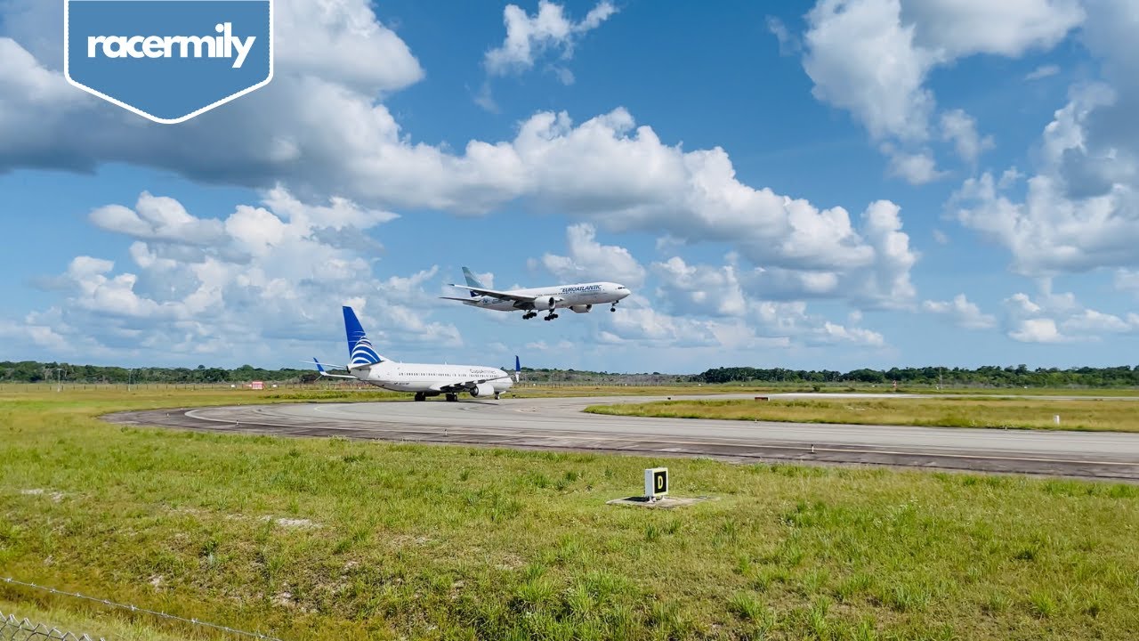 Copa airlines & EuroAtlantic Airways in action at johan adolf pengel international airport #planes