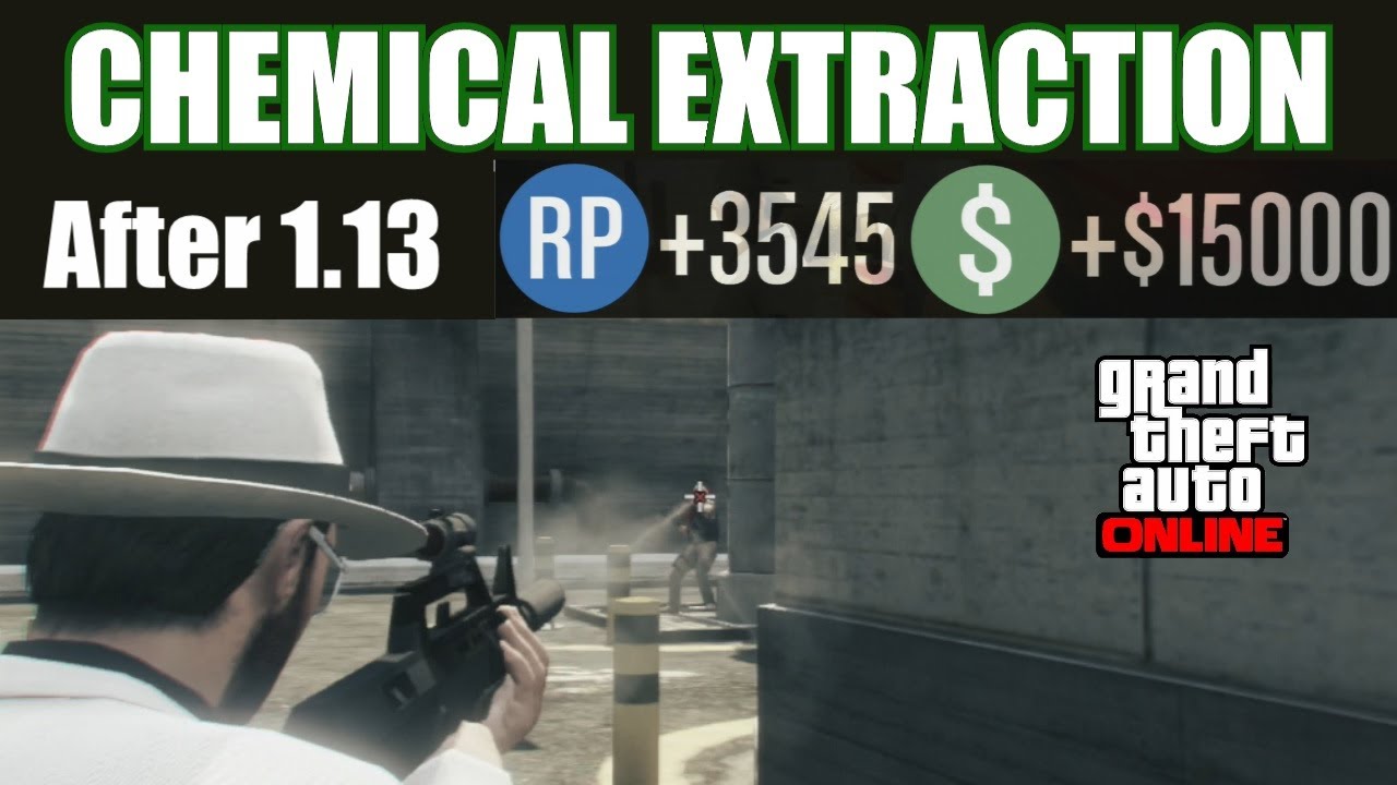 GTA Online - Chemical Extraction - SOLO Hard - After patch 1.14