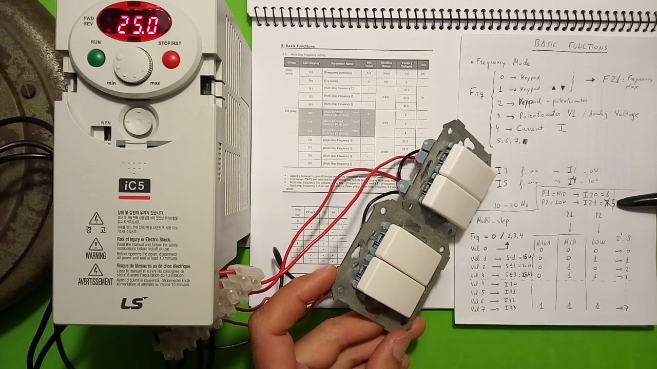 VFD4: Par&aacute;metros B&aacute;sicos