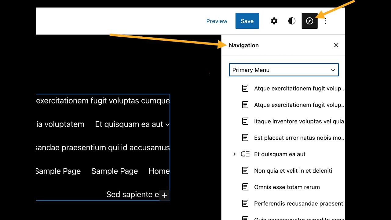 [NEW] Navigation sidebar - manage menus outside of the Navigation block!