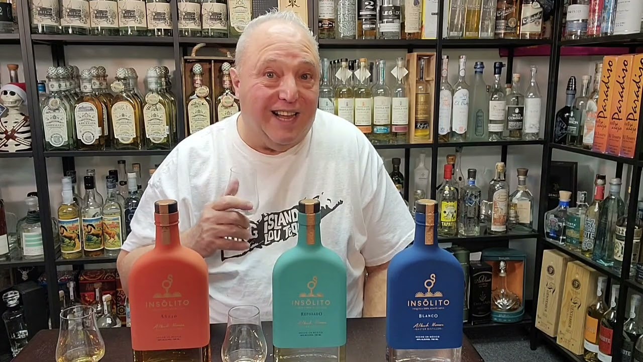 Lou Agave of Long Island Lou Tequila- Insólito Tequila (full line)- Is This A Good Celebrity Tequila