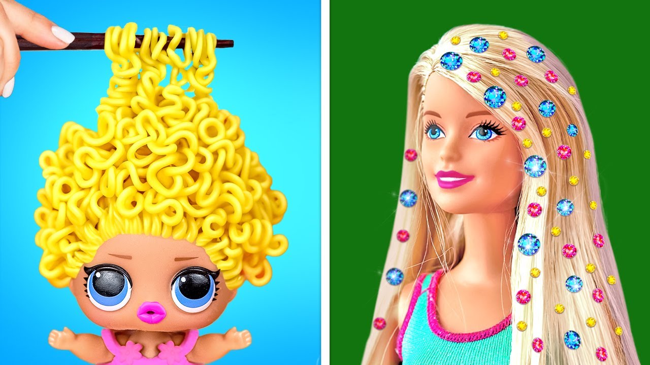 DOLL + GADGETS = ? Unbelievable Makeover Techniques with Genius Gadget Hacks by Imagine PlayWorld