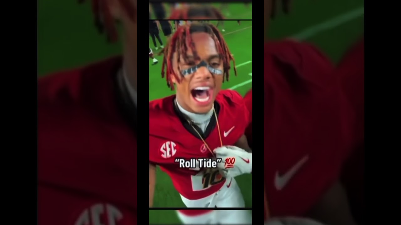 &ldquo;Roll Tide&rdquo; - Ryan Williams After Georgia vs Alabama game | Insane Wide Receiver #rolltide