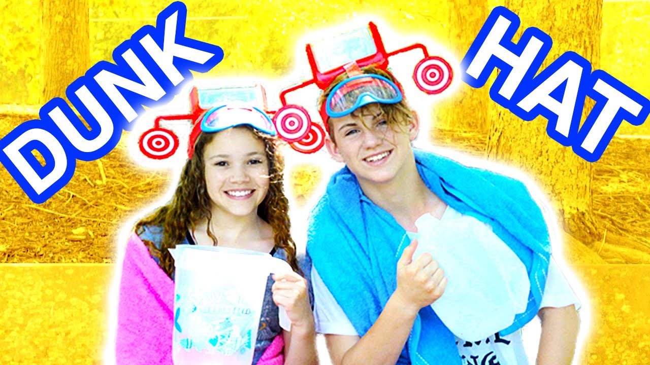 Dunk Hat! Don't Get Wet! (MattyBRaps vs Sierra Haschak)