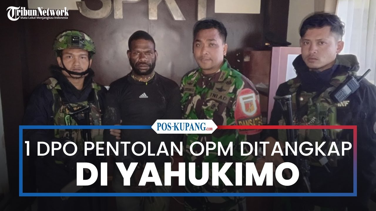 Aparat Tangkap DPO Pentolan OPM di Yahukimo