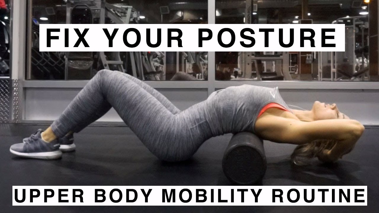 MY UPPER BODY MOBILITY ROUTINE + full day of eating (INFORMATIVE)