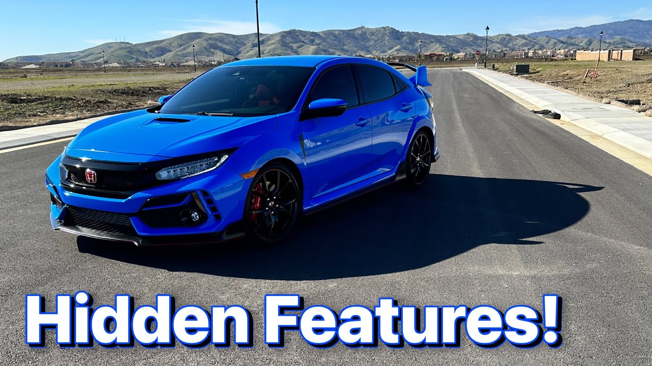 2021 Honda Civic Type R FK8- Tips and Hidden Features