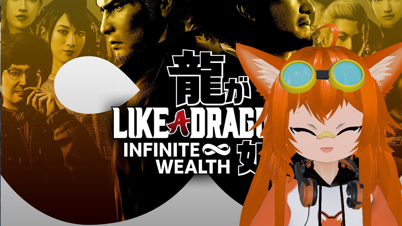 [VTUBER-BR] Quarta Yakuza! Qual a reviravolta de hoje? Infinite Wealth! !resgates !pix !sociais