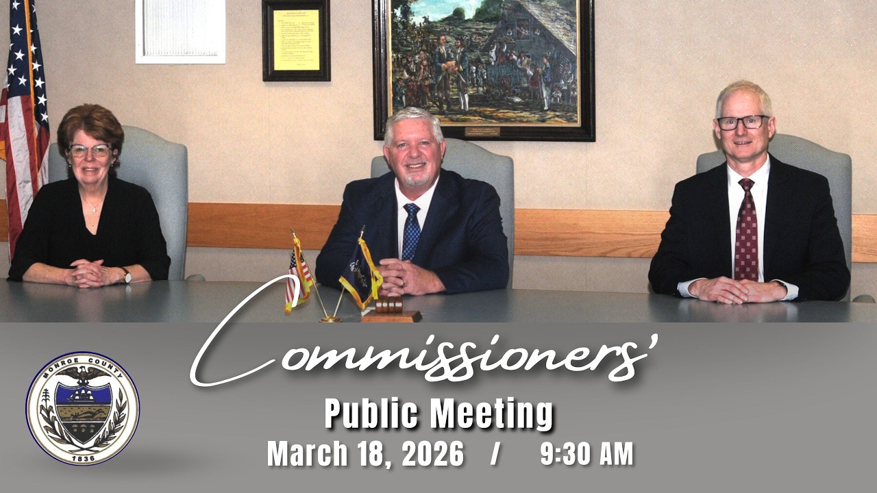 Commissioners Public Meeting- March 18th, 2026