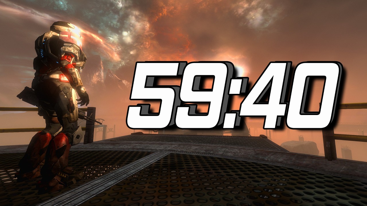 Halo Reach in Under 1 Hour | 2nd Place Easy Speedrun
