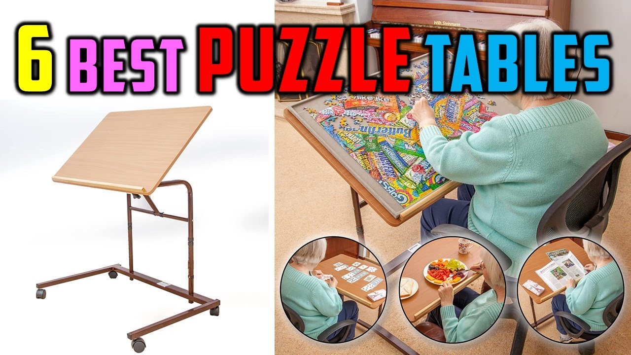 Top 6 Best Puzzle Table Reviews - Top Rated Best Puzzle Tables Buying Guide 2025