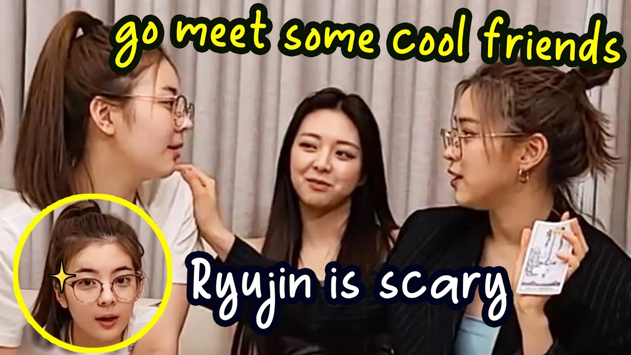 ITZY Ryujin and Lia exposing each other