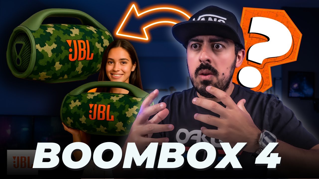 JBL Boombox 4 Vazada! Será Que Ela Realmente Chega em 2025? (React @The Tech Files )