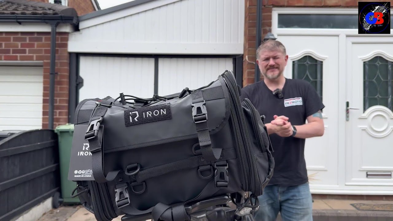 RIDEIRON Motorcycle Touring Bag: The Perfect Gear for Your Adventures