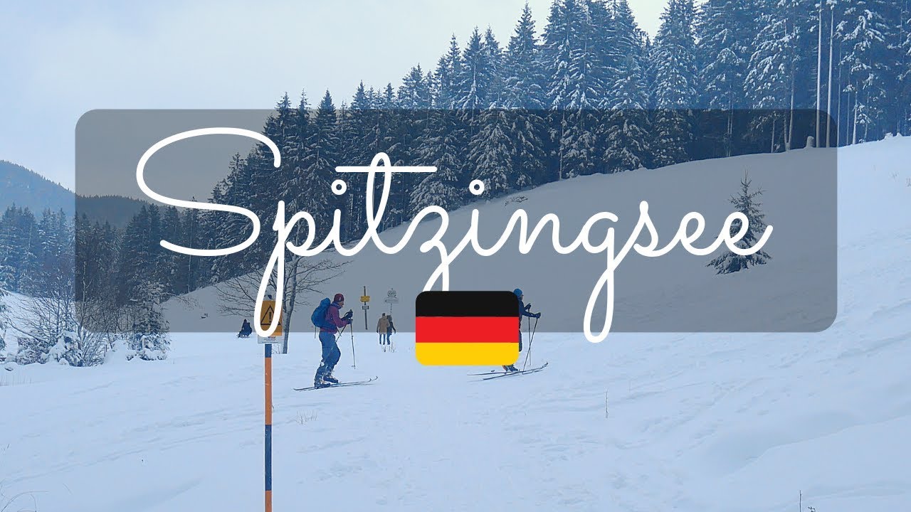 Spitzingsee in winter, Alps - Travel Germany 2019 [4K]
