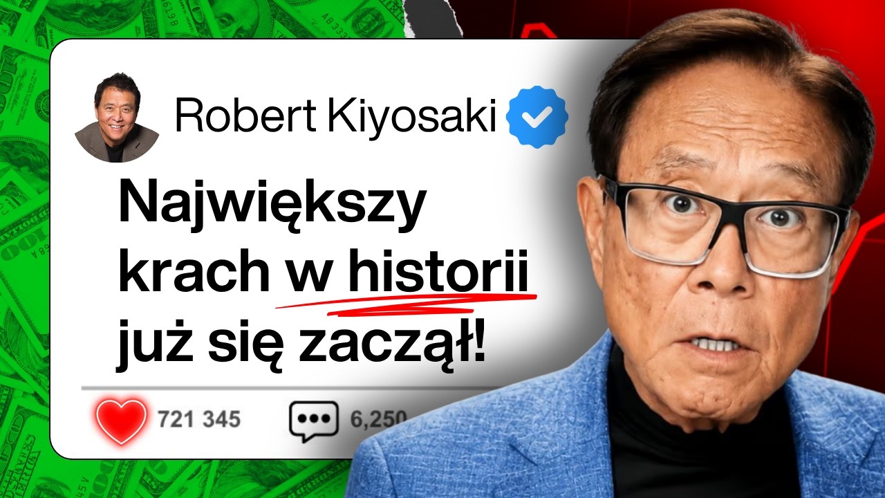 Kiyosaki zapowiada wielki kryzys. Co wydarzy się pod koniec 2026 roku?